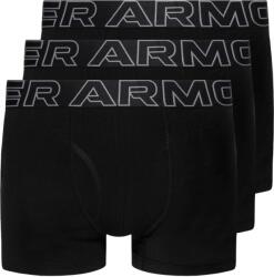 Under Armour Perf Cotton férfi alsónadrág 3 db. S fekete