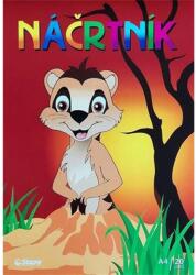 STEPA Vázlatfüzet, A4, 80 g, 20 lap, STEPA, fehér (ST219514201) - tintasziget