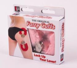 Dreamtoys Cătușe metalice cu pluș roz
