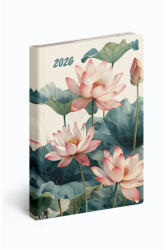  Realsystem Zsebnaptár álló Fiestina hölgyeknek B/6, heti lótusz Realsystem 2026 - delfinbuvar