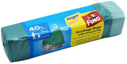 FINO Szemeteszsák zárószalagos 40 liter 55 x 62 cm 14 mikron 15 db/tekercs Fino zöld - delfinbuvar
