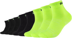 Skechers Uniszex zokni, Skechers 3PPK Men Mesh Ventilation Quarter Socks, sokszínű 35 színes