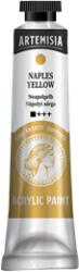 Pentart Akrilfesték PENTART ARTEMISIA művészfesték 40ml nápolyi sárga