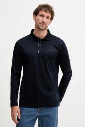 KARL LAGERFELD pamut hosszúujjú - sötétkék S - answear - 40 990 Ft