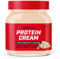 BioTechUSA Protein Cream 400 g, ciocolată albă