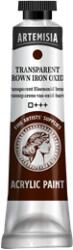 Pentart Akrilfesték PENTART ARTEMISIA művészfesték 40ml transzparens vas-oxid barna