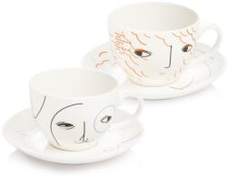 Tescoma myCOFFEE csésze csészealjjal, 2 db, Emotions (387744.00) - tescoma