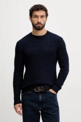 Benetton pulóver gyapjúkeverékből sötétkék, 1335U10A9 - sötétkék M