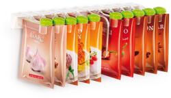 Tescoma SEASON adagoló zacskós fűszerekhez, 10 db, felfüggeszthető tartón (657154.00) - tescoma