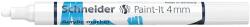 Schneider Akril marker, 4 mm, SCHNEIDER "Paint-It 320", fehér (120249) - mystock