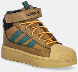 adidas Originals gyerek téli csizma SUPERSTAR WINTER TREK barna, JQ0343 - barna 33.5