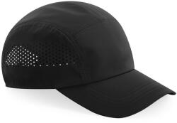 Beechfield Könnyű sport sapka - Fekete (B188-1000327521)