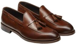 Charles Tyrwhitt Leather Tassel Loafers - Chestnut Brown - 43