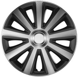 Versaco Aviator Carbon Silver Black 14" dísztárcsa szett - 4db (104080_39067_aho)