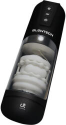 DreamToys Blowtech - rezgő, fel-le mozgó maszturbátor (fekete) - erotikasziget