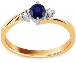 Heratis Forever Briliáns gyűrű zafírral Night sky kollekció BSBR112