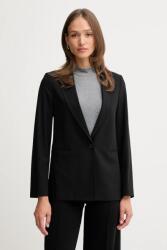 United Colors of Benetton zakó szürke, sima, egysoros gombolású, 2962DW00H - fekete 40