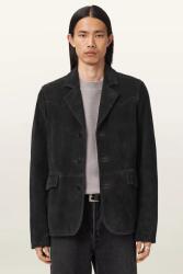 AllSaints velúr kabát HORNETT fekete, M020LD - fekete XL