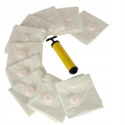 10 db-os nagyméretű vákuumos tárolózsák szett, 70 x 50 cm/db (KX4598)