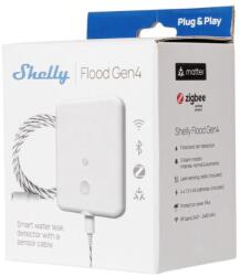 Shelly Flood Gen4 - vízfolyás / csőtörés érzékelő, Wi-Fi, Zigbee