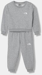 The North Face gyerek melegítő KID SIMPLE DOME FLEECE SET - szürke 99-106
