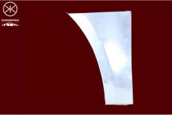 VW Polo 2005-2009 - Első sárvédő hátsó alsó rész javító l. m: 27cm bal