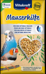 Vitakraft Vitality Plus - Tollváltás | Kiegészítő eledel kanáriknak és hullámos papagájoknak - 20 g