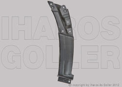 Mercedes-Benz Mercedes Sprinter 2006-2013 W906 - Első sárvédő javítóív hátsó rész bal