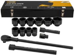JCB JCB 8141-5MPB ütvecsavarozó dugókulcs 1" 15 részes 36-80mm (JCB-8141-5MPB)