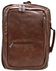 Paolo Bags Kézipoggyász hátizsák 40 x 30 x 20 cm laptoptartós Wizzair barna (en-1626-brown)