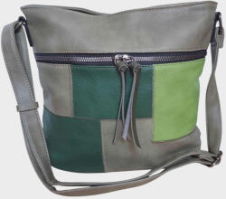 Plazabox Anikó női oldaltáska zöld válltáska kényelmes (na-7163-green)