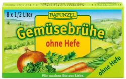 RAPUNZEL bio zöldségleveskocka sószegény 68 g