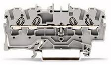 WAGO Átmenő sorkapocs TS35 1-szintes 24A 0.75-2.5mm2 szürke rugószorításos rugószorításos WAGO - 2002-1401
