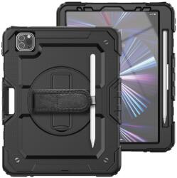  SOLID 360 Husă durabilă pentru Apple iPad Air 11 2026 / 2025 / 2024 negru