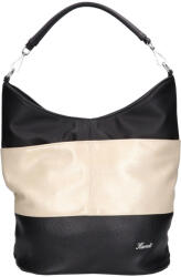 Karen rostbőr válltáska D 207 fekete arany fekete