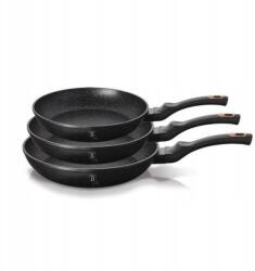 Berlinger Haus Serpenyő szett 3 részes 20/24/28 cm Black Rose Collection BH/6158F (BH/6158F)