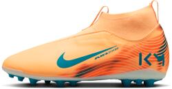 Nike Mercurial Superfly 10 Academy AG műfüves focicipő, gyerekméret, Kylian Mbappé, narancssárga (HF3418-801)