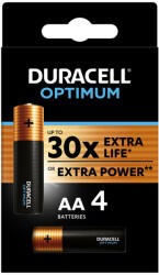 Duracell OPTIMUM AA LR6 alkáli elemek 4 db (DURBAT2015)