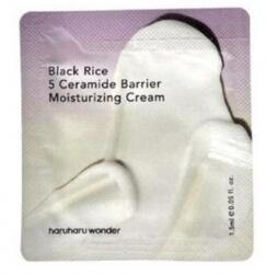 haruharu wonder Black Rice 5 Ceramide Barrier Moisturizing Cream SAMPLE - Mélyhidratáló Arckrém SAMPLE 1.5ml