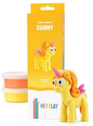 HEY CLAY Figura Unikornis Sárga Sunny - jatek21