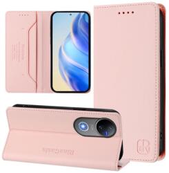  RINA Husă rabatabilă pentru Vivo V50 5G roz deschis