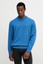 Calvin Klein pamut pulóver könnyű, LV04RC309G - kék S