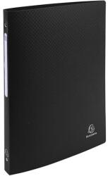 Exacompta Gyűrűs könyv, 4 gyűrű, 20 mm, A4, PP, címkével, EXACOMPTA, fekete (51191E) - fodicoaruhaz
