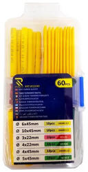  Zsugorcső készlet 60db