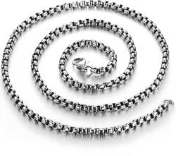 HARAHU TA-34560 nyaklánc - Ezüst/90cm/2mm KP34560