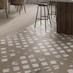 Fanal Gresie Fanal DEC Opera White 3DSoft RC Rectificata Satinata 90 x 90cm