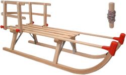  Fa szánkó háttámlával 47 x 33 x 110 cm (874)