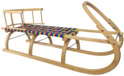  Fa szánkó háttámlával 37 x 50 x 120 cm (2316)