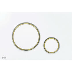 Alcaplast M775 nyomólap fehér fényes arany fényes kombináció (M775) (M775)