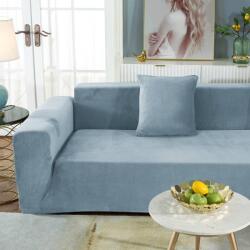 Forcheer Kanapé Huzat (bársonyos, 3 személyes, égszínkék)